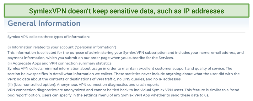Does SymlexVPN Keep Logs? No